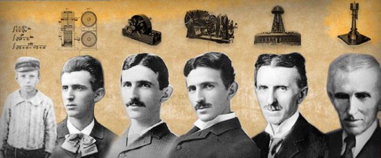 Nikola Tesla (1856-1943) había nacido en Smiljian (Croacia). Era hijo de un pope ortodoxo que pensaba orientarlo al sacerdocio.