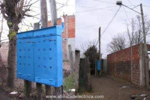 Instalación de gabinetes Quirquincho – Afinidad Eléctrica