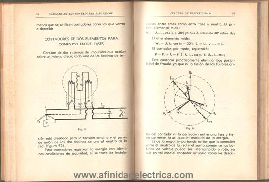 Inversión de los hilos de entrada y puesta de la bobina de corriente sobre el neutro.