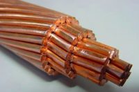El cobre como conductor eléctrico.
