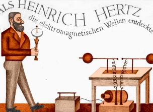 Cuando Heinrich Hertz descubrió las ondas electromagnéticas ...