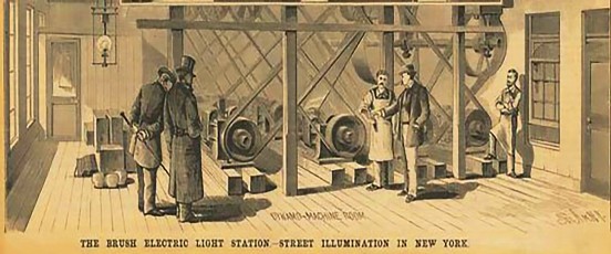 Hacia 1889 tanto en América como en Europa se instalaron muchas fábricas y se comenzó a desarrollar y optimizar el consumo de la energía eléctrica.