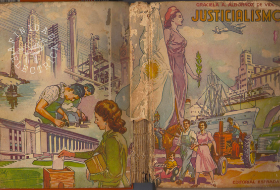 El libro “Justicialismo” de Graciela Albornoz de Videla publicado en el año 1953 por la Editorial Angel Estrada y Cia. hallamos la referencia sobre la construcción de un gasoducto.